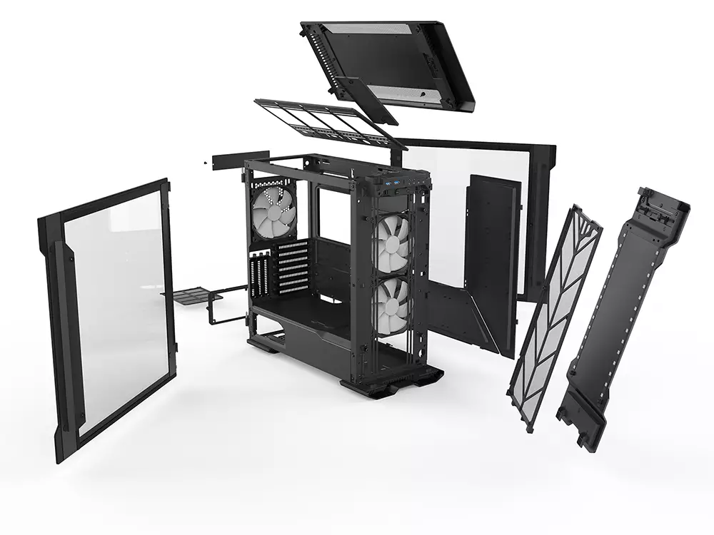 Phanteks Enthoo Evolv X Tempered Glass Window ATX Casing (Black) - 1