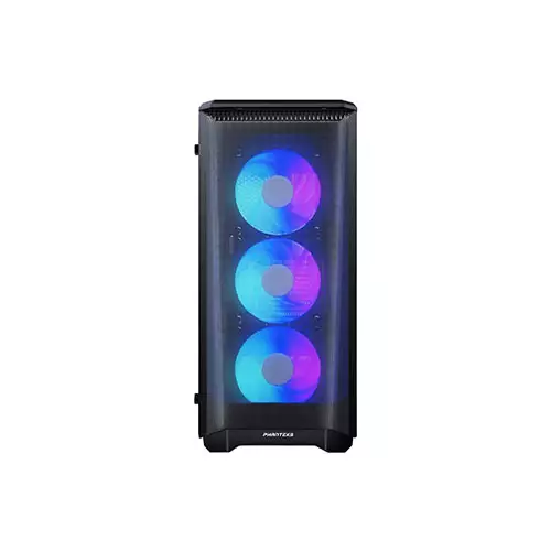 Phanteks Eclipse P400A Tempered Glass DRGB ATX Mid Tower Case (Black) - 2