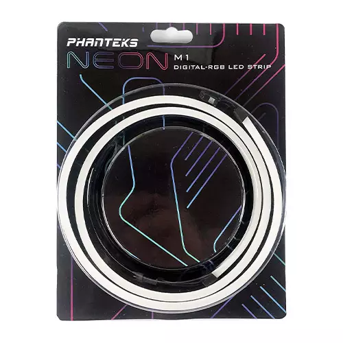 Phanteks NEON M1 DRGB 1x 1-Meter Smooth LED Lighting Strip - 2