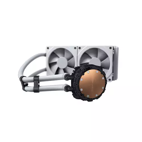 Phanteks Glacier One 240MPH D-RGB 240mm All in One Liquid CPU Cooler (White) - 2