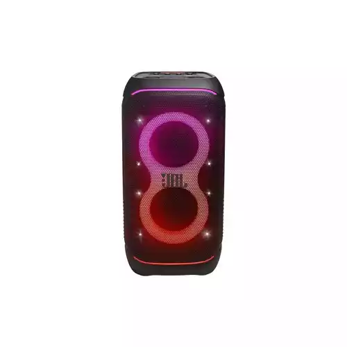 JBL PartyBox Stage 320 Wireless Bluetooth Portable Party Speaker with Telescopic Handle & Wide