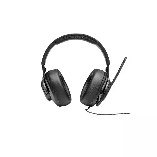 JBL Quantum 300 Wired Over-Ear Gaming Black Headset with Microphone-1