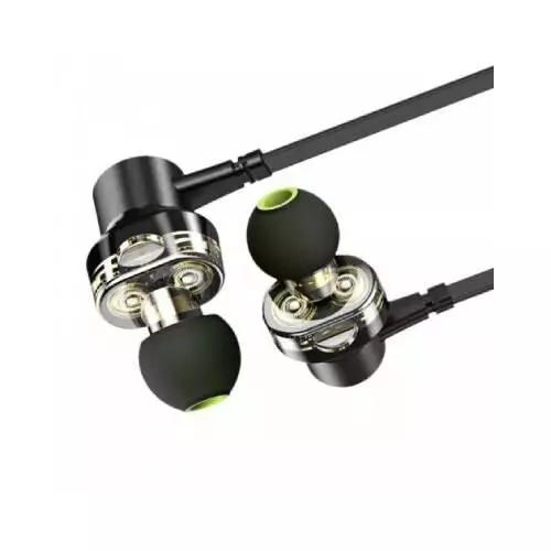 Awei Z1 Dual Driver 3.5mm Wired Sports Earphone-gallery-1