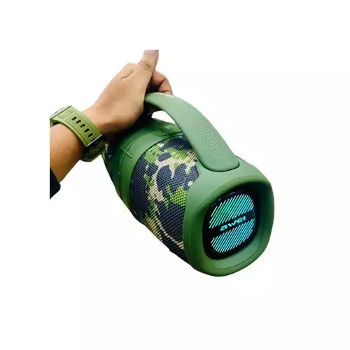 Awei Y887 Portable Outdoor Bluetooth Speaker (Army Green)-gallery-1