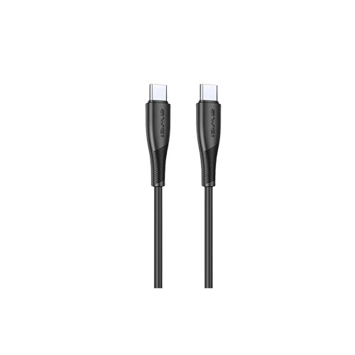 AWEI CL-182C Type-C to Type-C 60W Fast Charging Data Cable