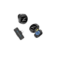AWEI MK3 Magnetic Lavalier Dual Wireless Microphone System