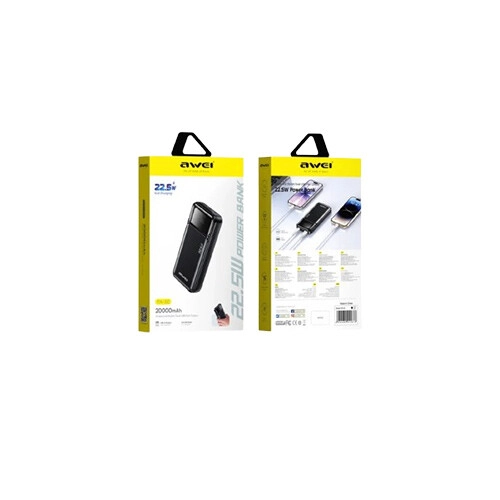 Awei PA‑92 20000mAh 22.5W Power Bank - 1