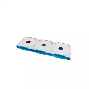 Lian Li UNI Fan TL LCD 120 Wireless - Triple Pack (White)
