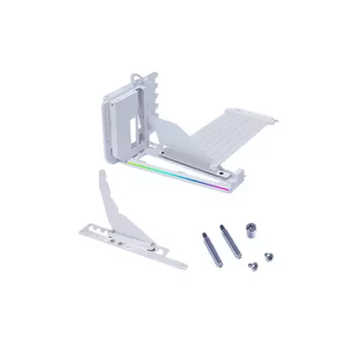 LIAN LI VERTICAL GPU KIT V4 PCIE 5.0 CERTIFIED WHITE - 1