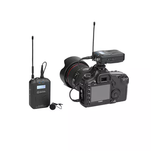 BOYA BY WM6S  Wireless Omni Lavalier Microphone System - 2