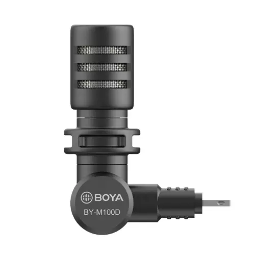 BOYA BY-M100D Miniature Condenser Microphone - 3