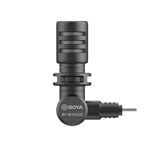BOYA BY-M100UC Miniature Condenser Microphone - 2