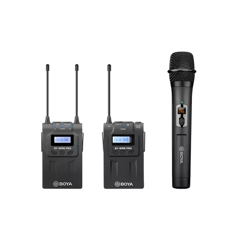 BOYA BY-WM8 PRO-K4 UHF Dual-Channel Wireless Microphone