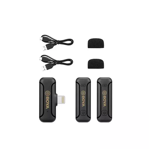 Boya BY-WM3T2-D2 Mini 2.4GHz Wireless Microphone - 1