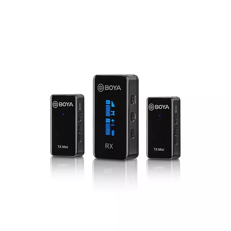 BOYA BY-XM6-S2 MINI ULTRA COMPACT 2.4GHZ WIRELESS MICROPHONE SYSTEM-gallery-1