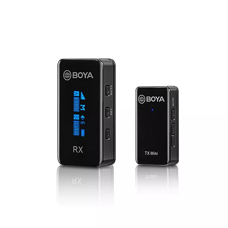 BOYA BY-XM6-S1 MINI ULTRA COMPACT 2.4GHZ WIRELESS MICROPHONE SYSTEM - 1