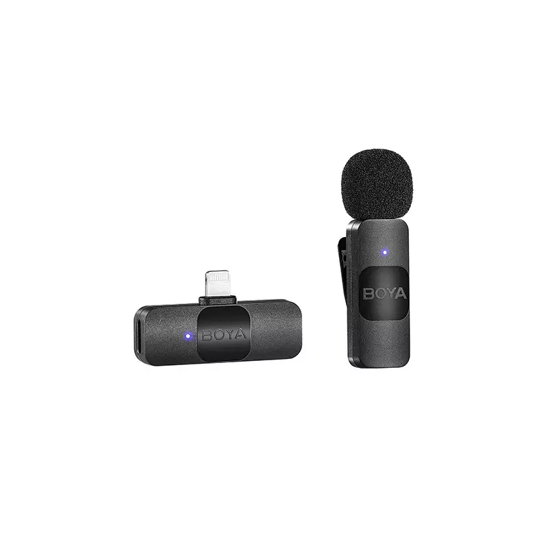 BOYA BY-V1 ULTRA COMPACT 2.4GHZ WIRELESS MICROPHONE SYSTEM - 1