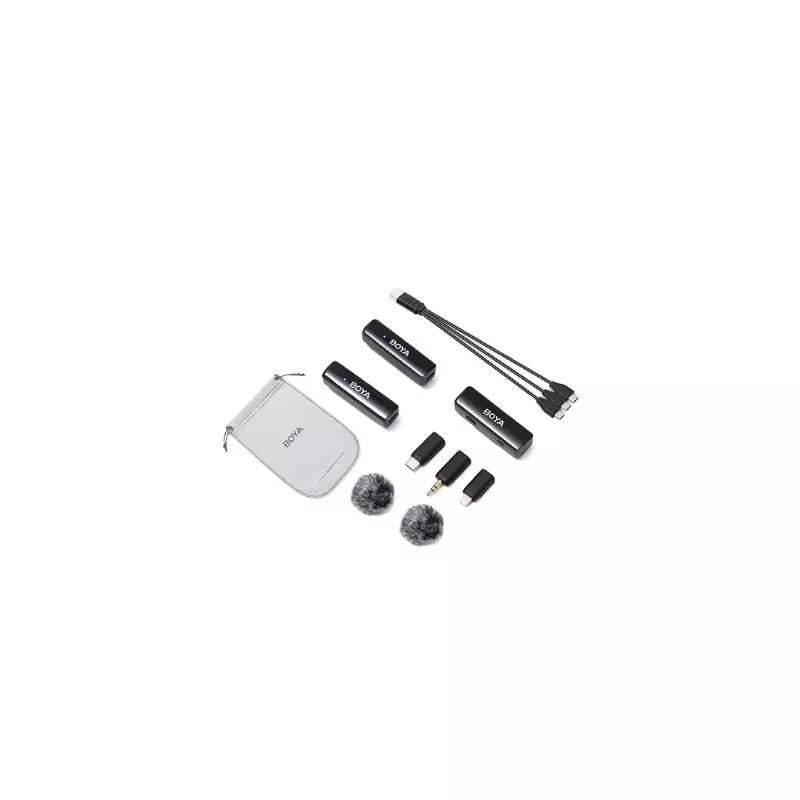 Boya BOYALINK A2 All-In-One Mini 2.4GHz Wireless Microphone-2