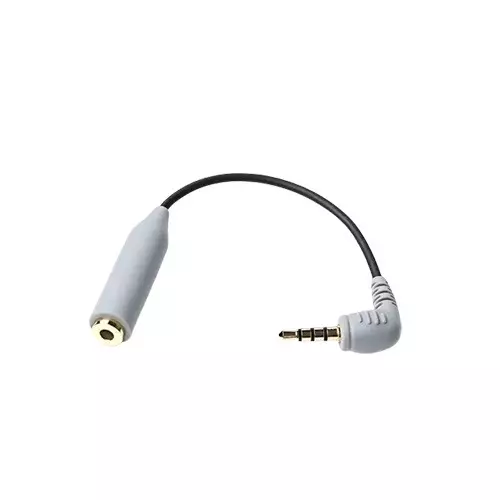 BOYA BY-CIP2 3.5mm TRRS M to TRS F Microphone Adapter Cable