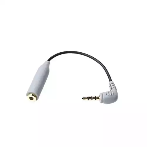 BOYA BY-CIP2 3.5mm TRRS M to TRS F Microphone Adapter Cable
