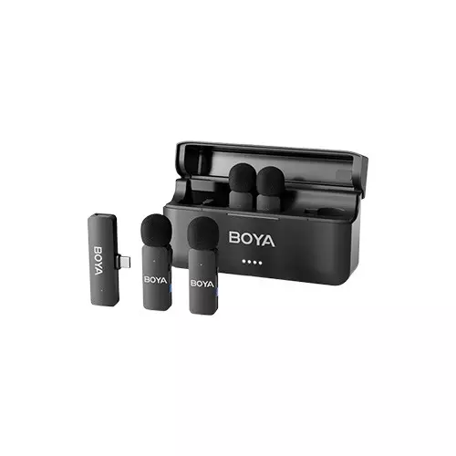 BOYA BY-V4U Type C Wireless Lavalier Microphone