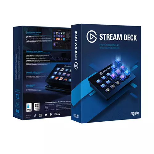 Elgato Stream Deck - Live Content Creation Controller with 15 Customizable LCD Keys, Adjustable Stand-gallery-3