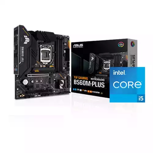 INTEL CORE I5-11400 & ASUS TUF GAMING B560M-PLUS MOTHERBOARD PROCESSOR COMBO