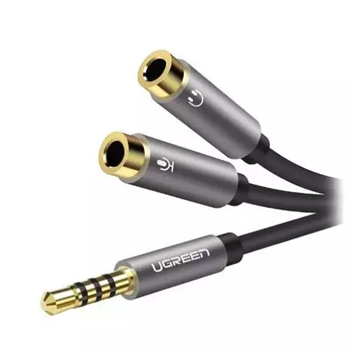UGREEN 3.5mm Male to Dual 3.5mm Female Headset Splitter (30619)