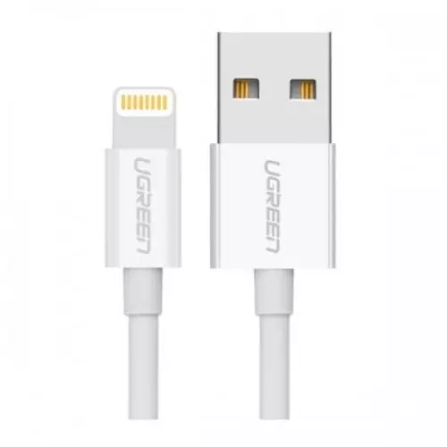 Ugreen 2.0 A Male to Lightning Male 0.25M USB Cable (20726)