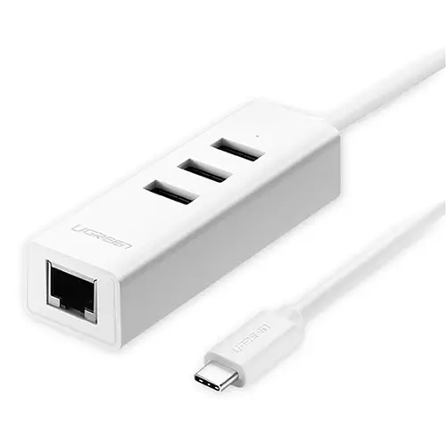 UGREEN 20792 USB-C Multifunctional Adapter (White)