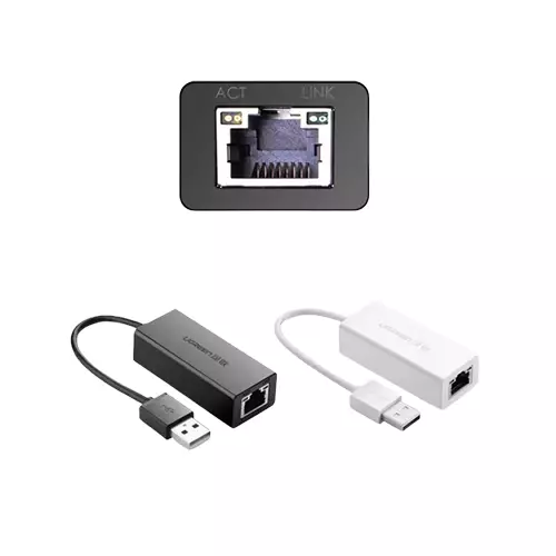 UGREEN 20253 USB 2.0 10/100 MBPS ETHERNET LAN NETWORK ADAPTER CONVERTER - 2