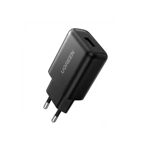 UGREEN CD122 18W QC3.0 USB BLACK WALL CHARGER