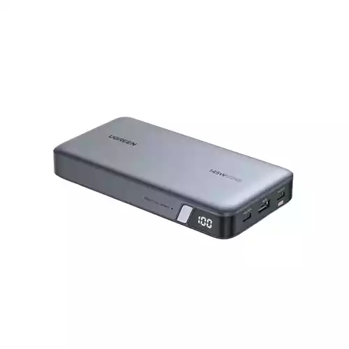 UGREEN 145W POWER BANK 25000MAH PORTABLE CHARGER USB C 3-PORT PD3.0 BATTERY PACK DIGITAL DISPLAY