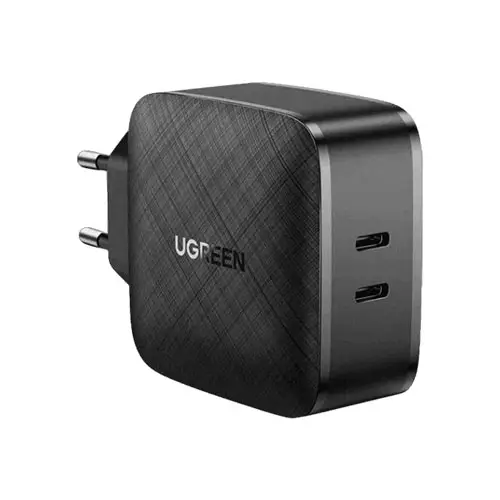 UGREEN CD216 66W PD USB-C BLACK WALL CHARGER
