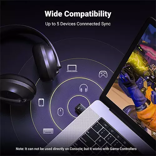 UGREEN CM748 (45134) 5.4 Bluetooth Adapter. - 1