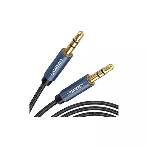 Ugreen AV112 3.5mm Male to Male Blue 02 Meter Audio Cable - 2