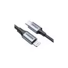 UGREEN US304 1M USB-C to Lightning Charging Black Data Cable-2