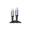 UGREEN US304 1M USB-C to Lightning Charging Black Data Cable-3