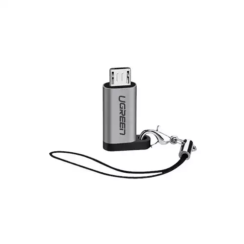 UGREEN US282 Type-C Female to Micro USB Male Gray Adapter
