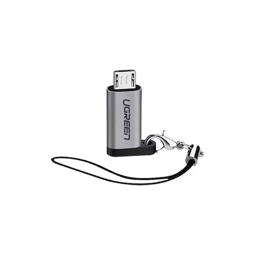 UGREEN US282 Type-C Female to Micro USB Male Gray Adapter