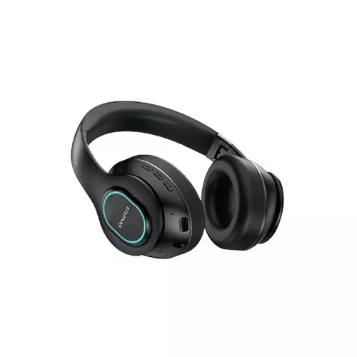 Awei A100BL Wired Wireless Bluetooth Earphone Headset Gaming Headphones With Mic