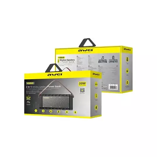 Awei Y668 20W Bass Stereo Bluetooth Portable Speaker - 3