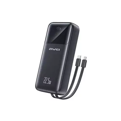 Awei P107K 20000mah PD 22.5W Fast Charging Digital Display Power Bank