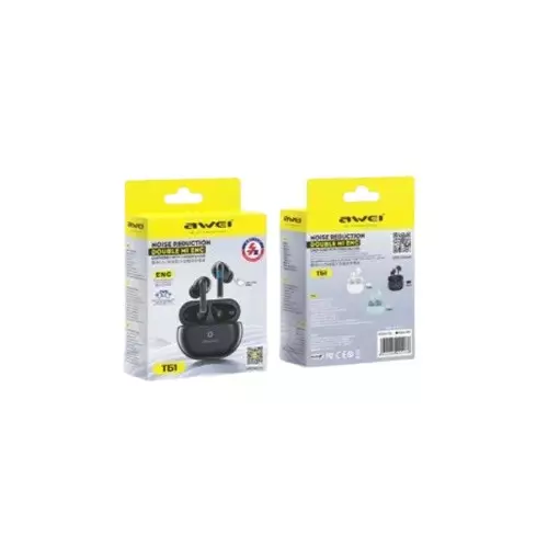 Awei T61 ENC Sport Bluetooth 5.3 4 Mic TWS Earbuds-3