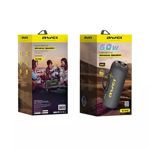 Awei KA10 60W Wireless RGB Outdoor Portable Speaker-gallery-1