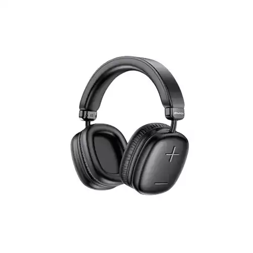 Awei AT6 Stereo Wireless Bluetooth Black Headphone