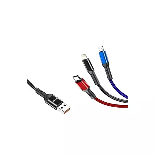Awei CL-971 3 in 1 USB Charging Cable - 2