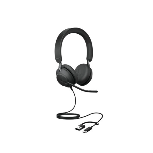 Jabra Evolve2 40 SE USB-C/A MS Stereo Headset - 2
