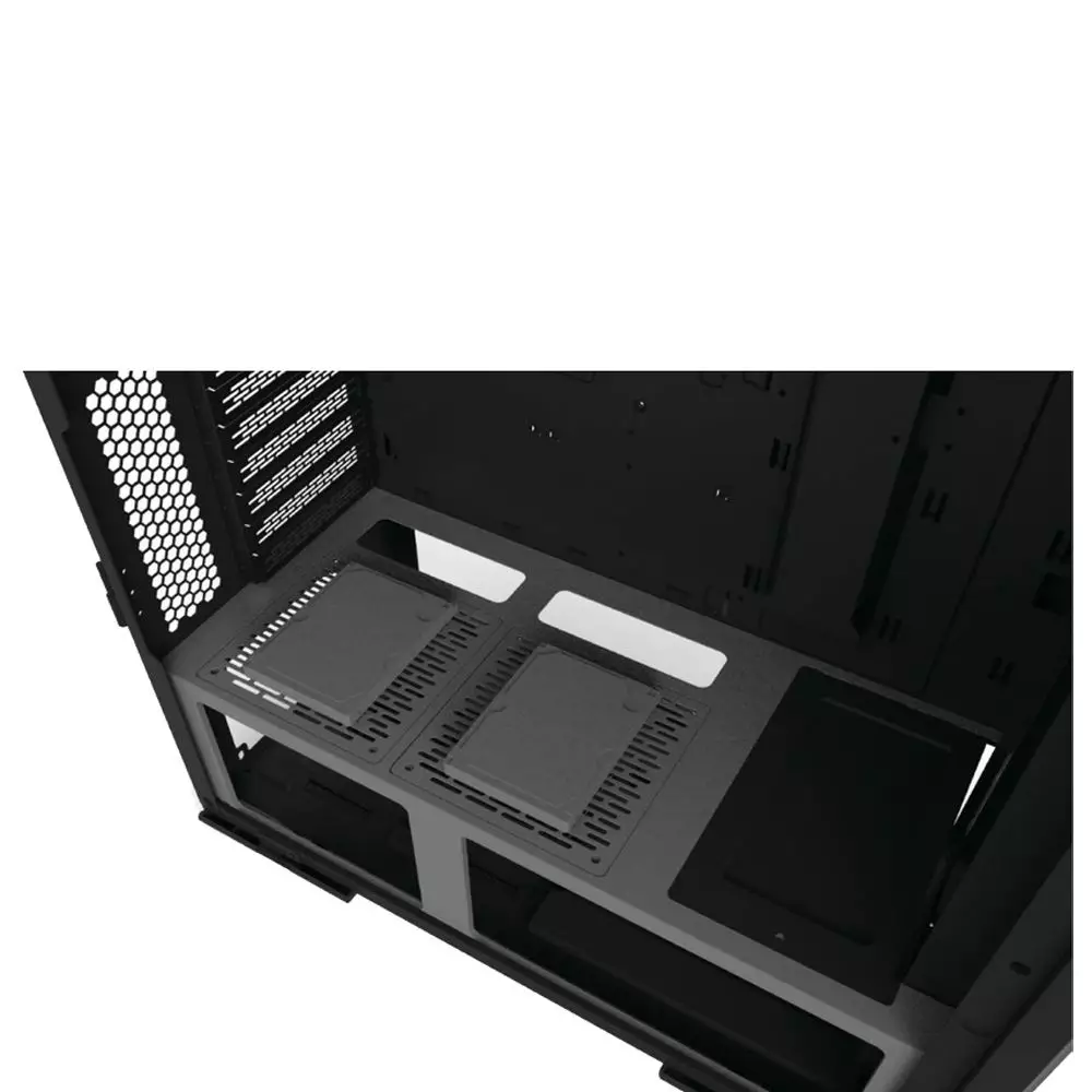 Lian Li LANCOOL II MESH RGB Tempered Glass Mid-Tower Case (Black)-gallery-1