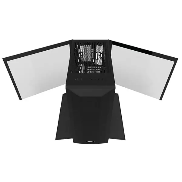 Lian Li LANCOOL II MESH RGB Tempered Glass Mid-Tower Case (Black)-gallery-3